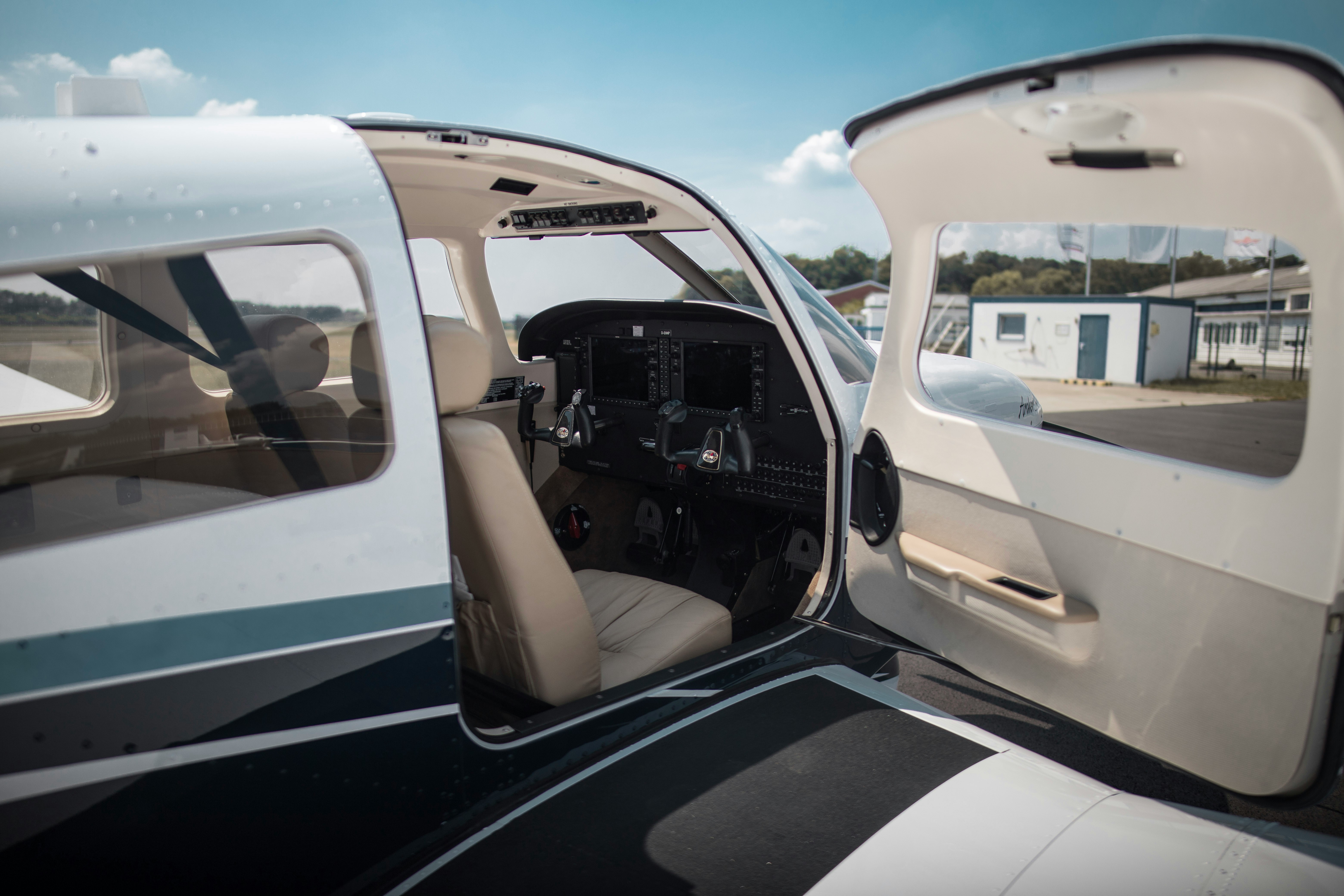 Aircraft in hangar or on the ramp — scheduling and access